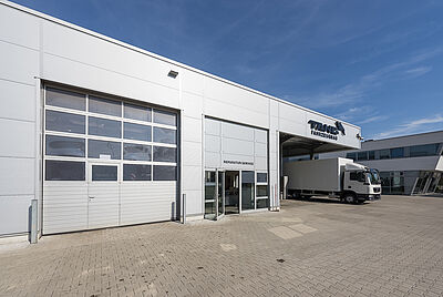 Werkstatthalle für Tang Fahrzeugbau von Schreiber Stahlbau