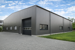 Neubau einer Lagerhalle in Erkrath